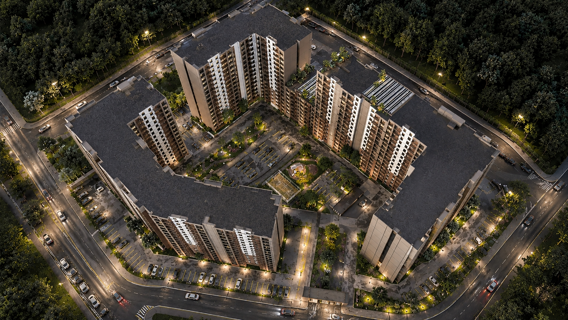 PANORAMA projesinin kuşbakışı görünümü